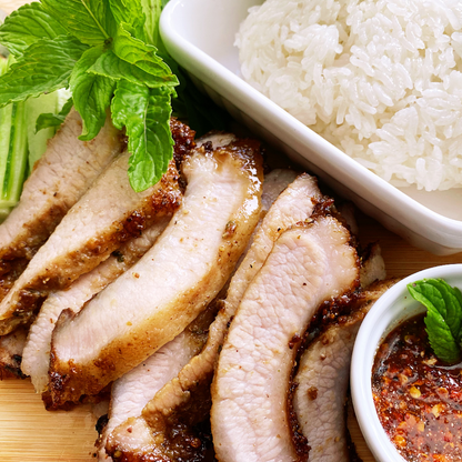 Thai BBQ Pork Jowls (Kor Moo Yang)