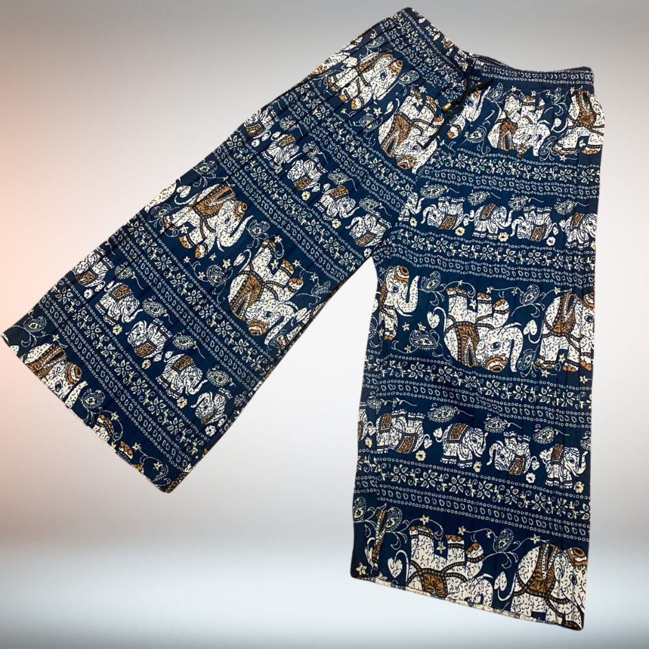 Thai Elephants Printed Pants