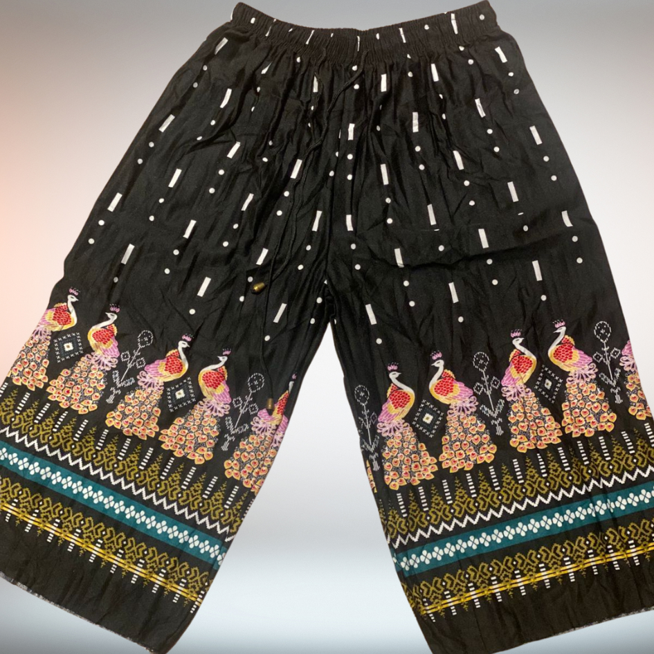 Thai Pattern Printed Pants