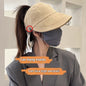 Big Brim Hanging Mask Spring And Summer Sun Hat